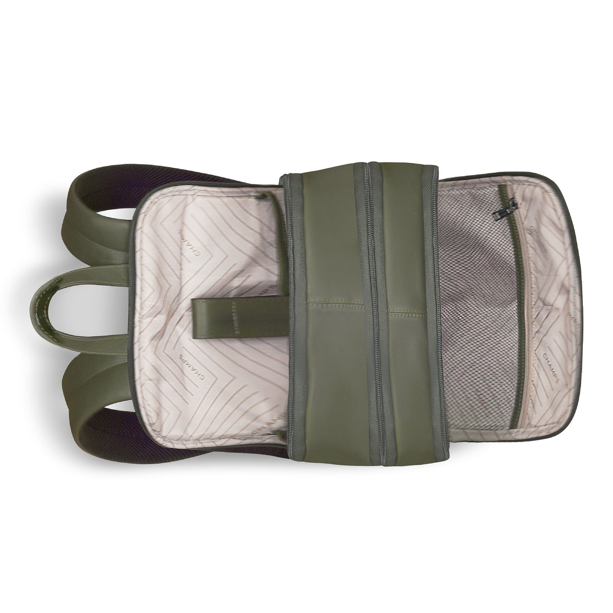 Onyx / Leather Classic Backpack