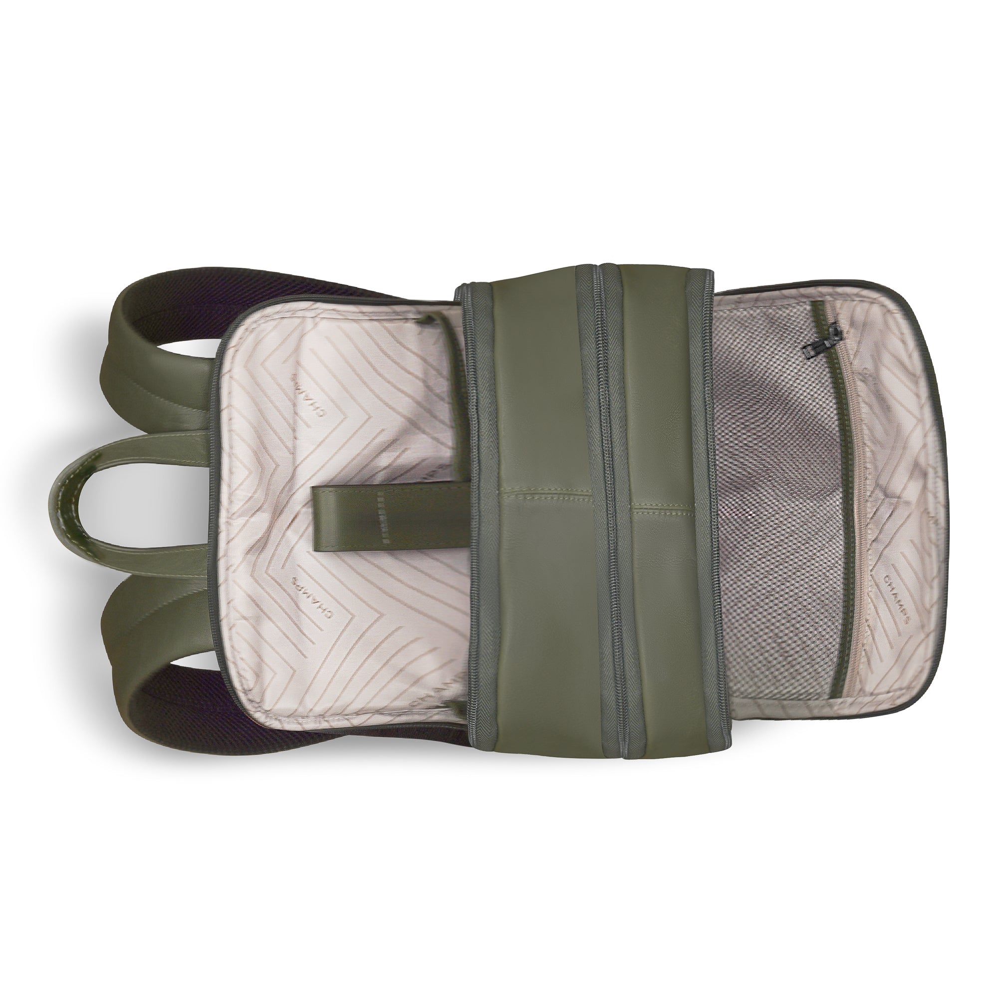 Onyx / Leather Classic Backpack