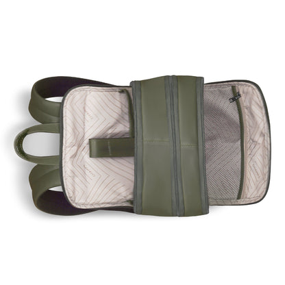 Onyx / Leather Classic Backpack