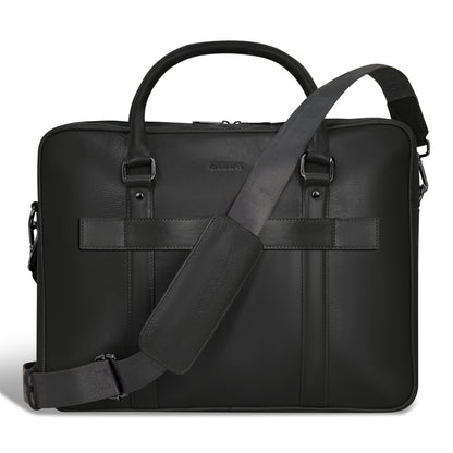 Onyx / Leather Briefcase