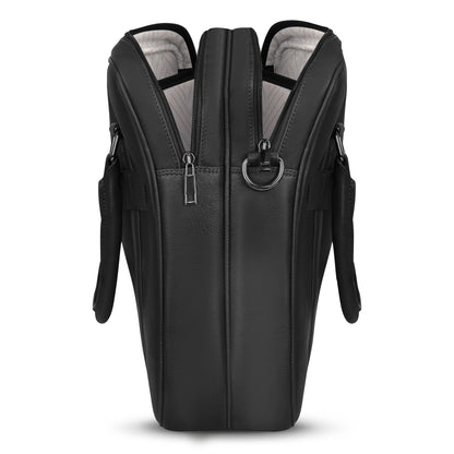 Onyx / Leather Briefcase