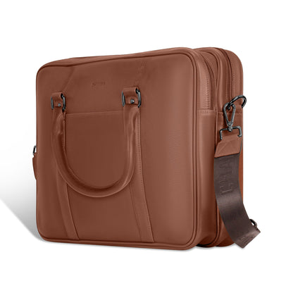 Onyx / Leather Briefcase