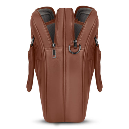 Onyx / Leather Briefcase