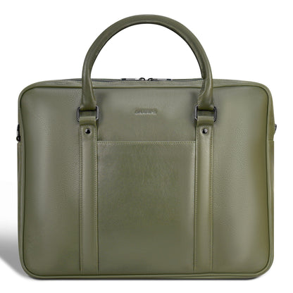 Onyx / Leather Briefcase