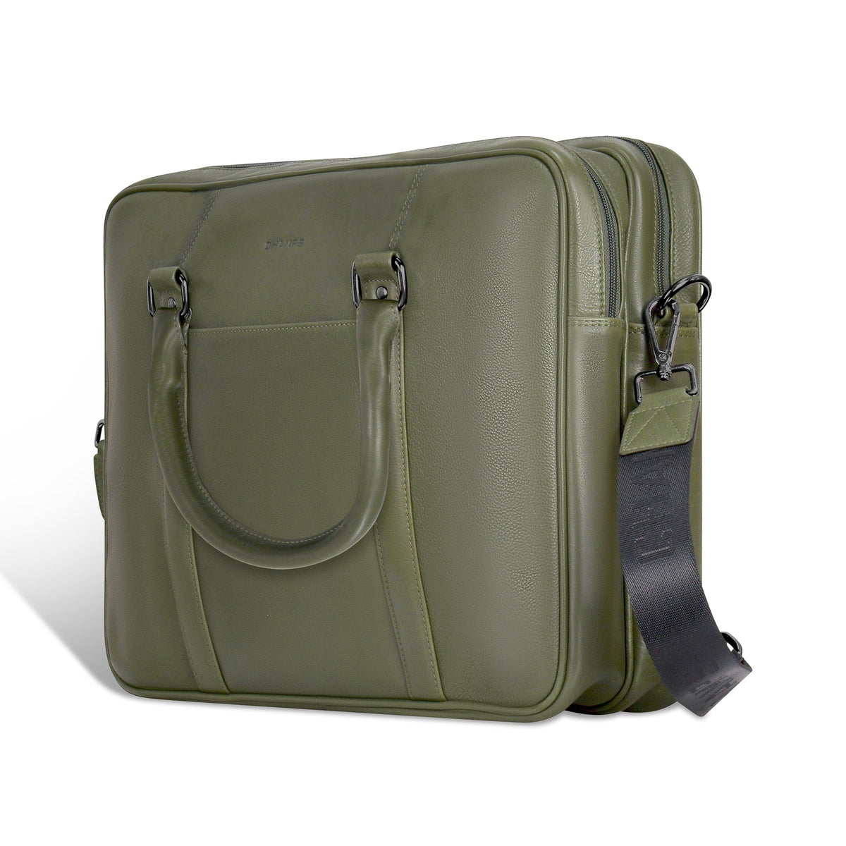 Onyx / Leather Briefcase