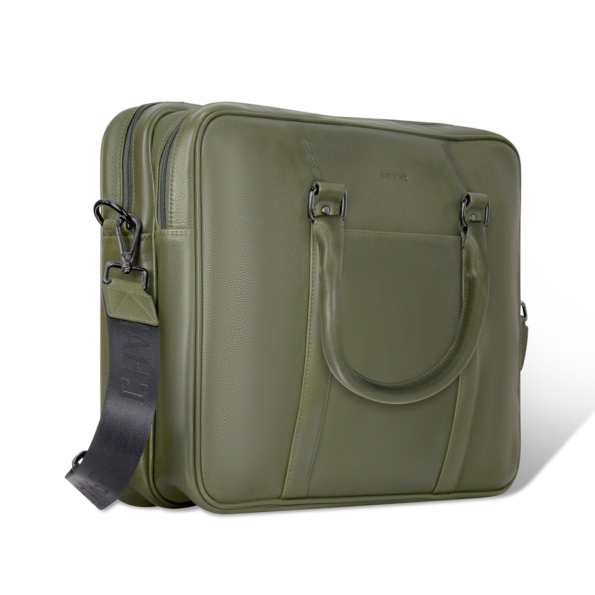 Onyx / Leather Briefcase