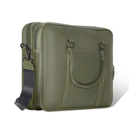 Onyx / Leather Briefcase