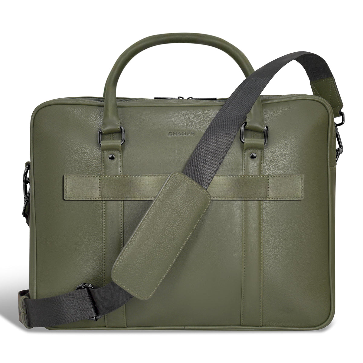 Onyx / Leather Briefcase