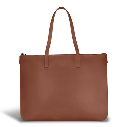 Onyx / Leather Business Tote