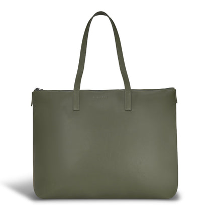 Onyx / Leather Business Tote