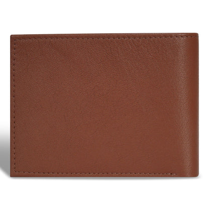 Onyx / Leather Center Wing Wallet