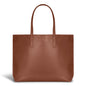 Onyx / Leather Open Tote