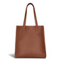 Onyx / Leather Vertical Tote