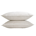 Twin Ducks Marsala Canadian Origin White Down 2xKing Pillows