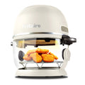 Fritaire Self-Cleaning Glass Bowl Air Fryer - White