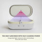 Self-Heating Lunch Box With USB-C Cord and UV LIGHT SANITIZER- Pearl