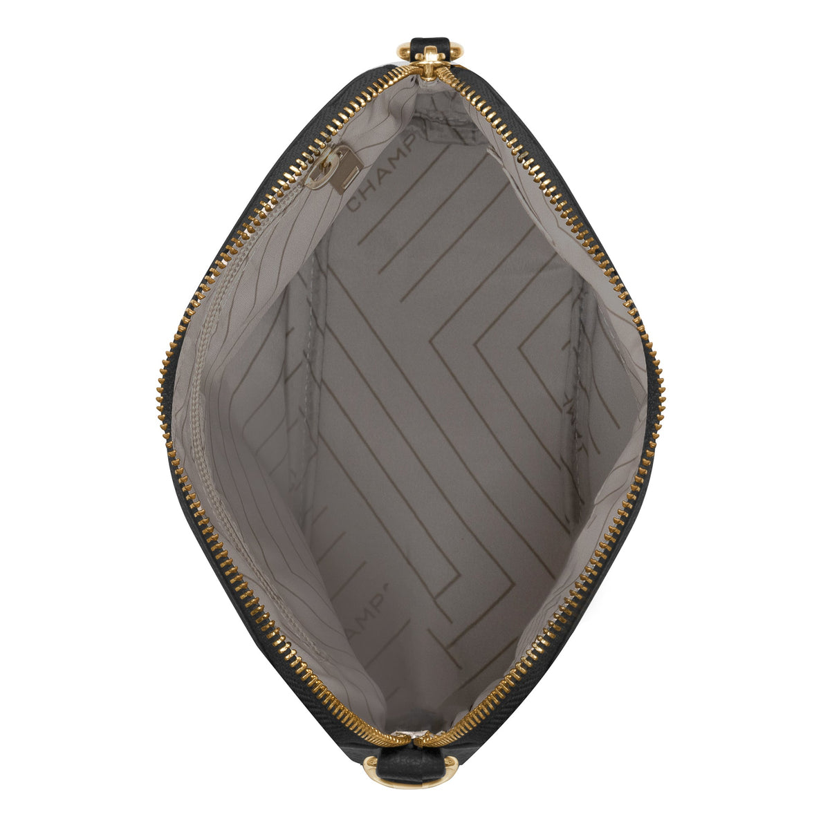 Gala / Leather Top-Zip Shoulder Bag