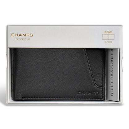 Iconic / Leather Bi-Fold Wallet