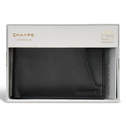 Iconic / Leather Center Wing Wallet