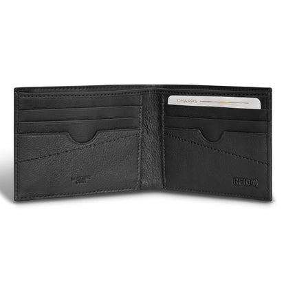 Camo / Leather Bi-Fold Wallet