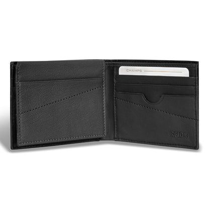 Camo / Leather Top Wing Wallet