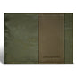 Camo / Leather Center Wing Wallet