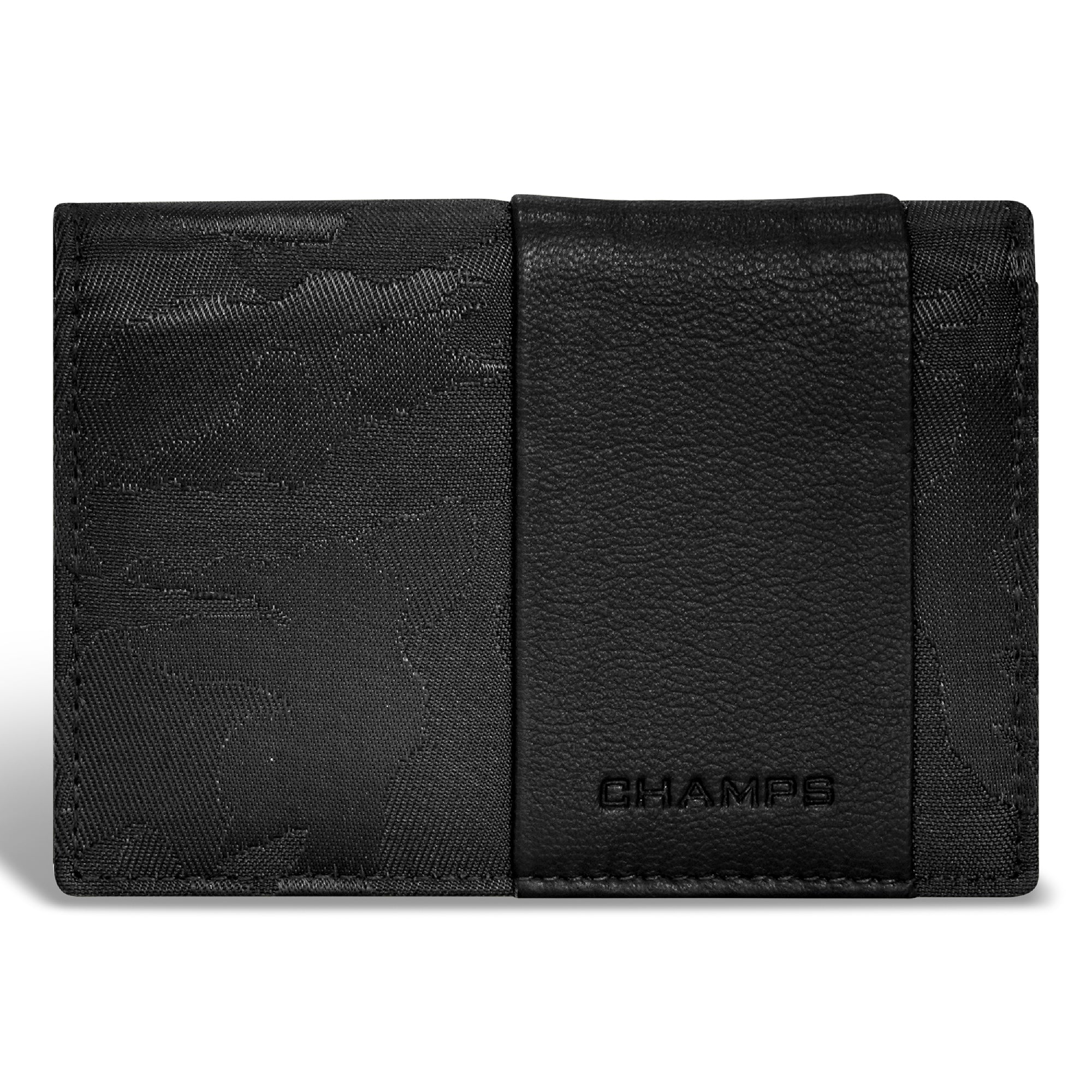 Camo / Leather Cardholder
