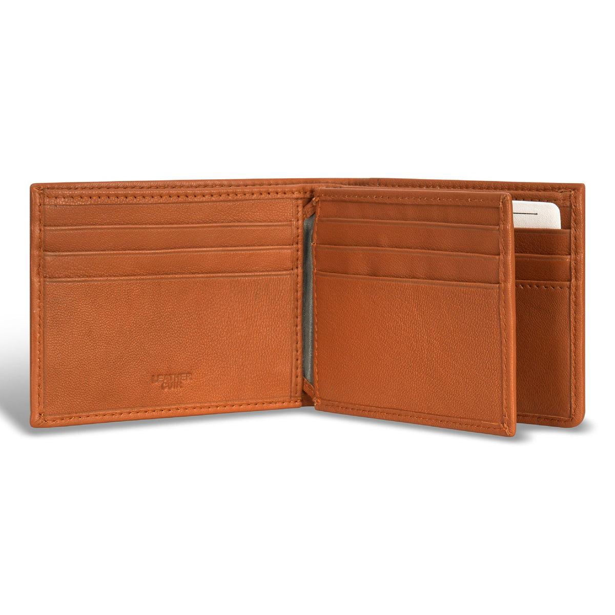 Denim / Leather Zip Around Wallet