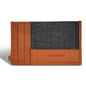 Denim / Leather Slim Cardholder