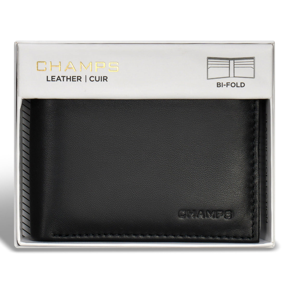 Classic / Leather Bi-Fold Wallet