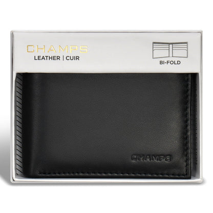 Classic / Leather Bi-Fold Wallet