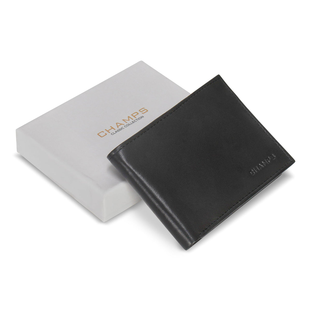 Classic / Leather Center-Wing Wallet