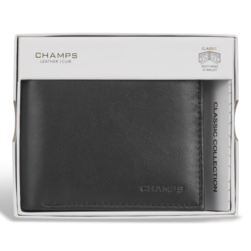 Classic / Leather Multi-Wing ID Wallet