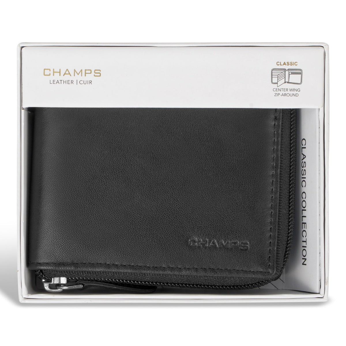 Classic / Leather Zip-Around Wallet