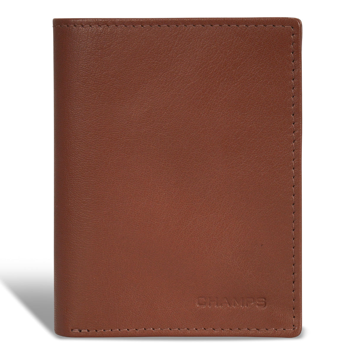 Onyx / Leather Vertical Wallet