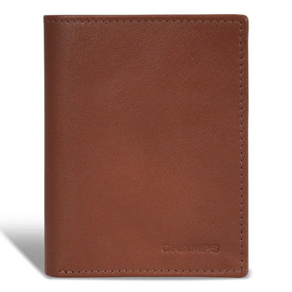 Onyx / Leather Vertical Wallet