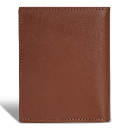 Onyx / Leather Vertical Wallet