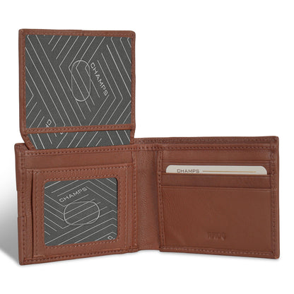 Onyx / Leather Access Top Wing Wallet