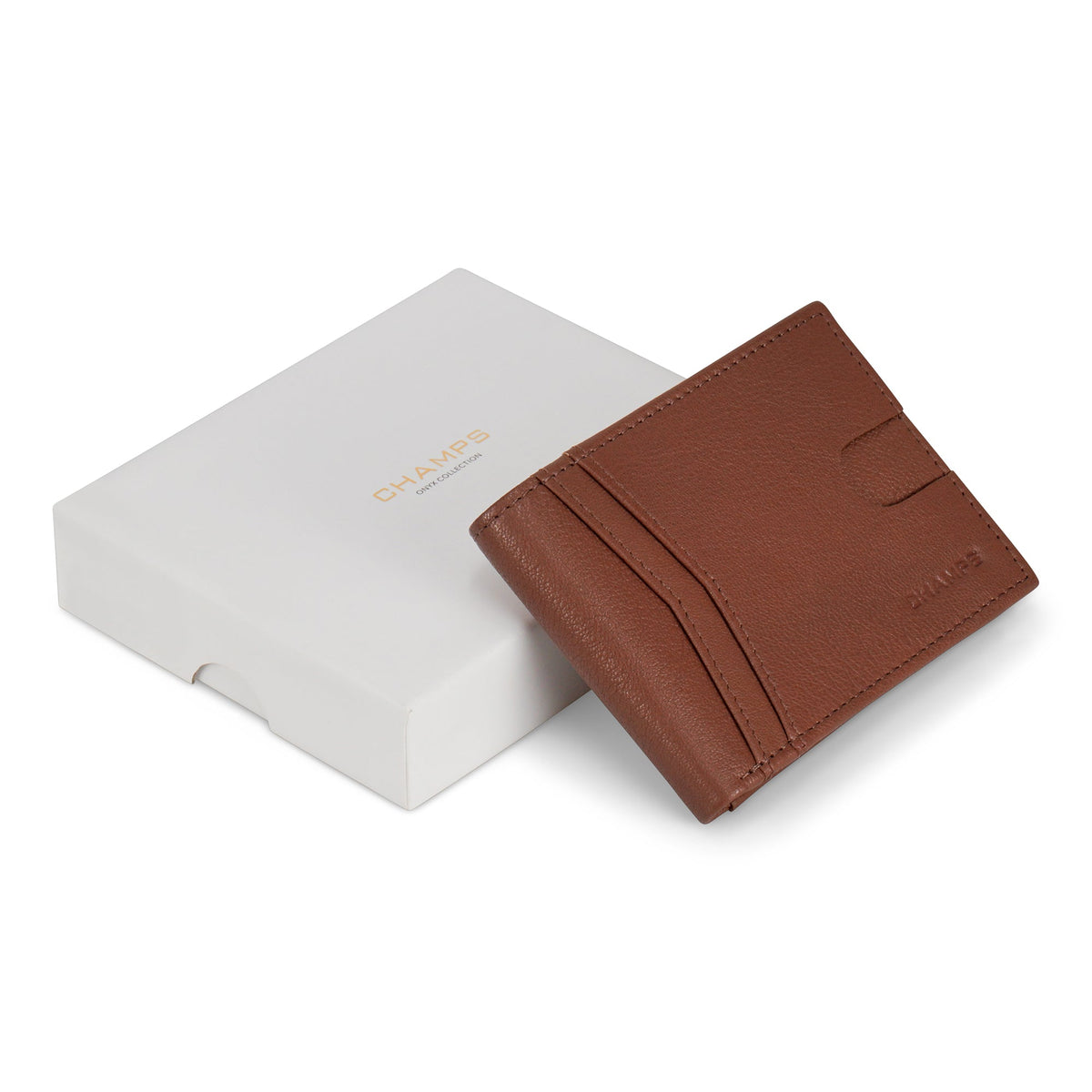 Onyx / Leather Access Top Wing Wallet