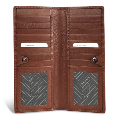 Onyx / Leather Breast Wallet