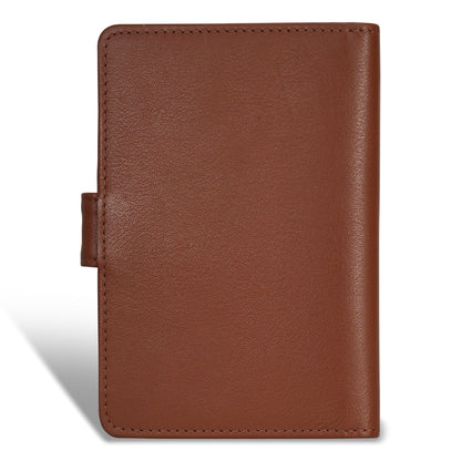 Onyx / Leather Passport Case
