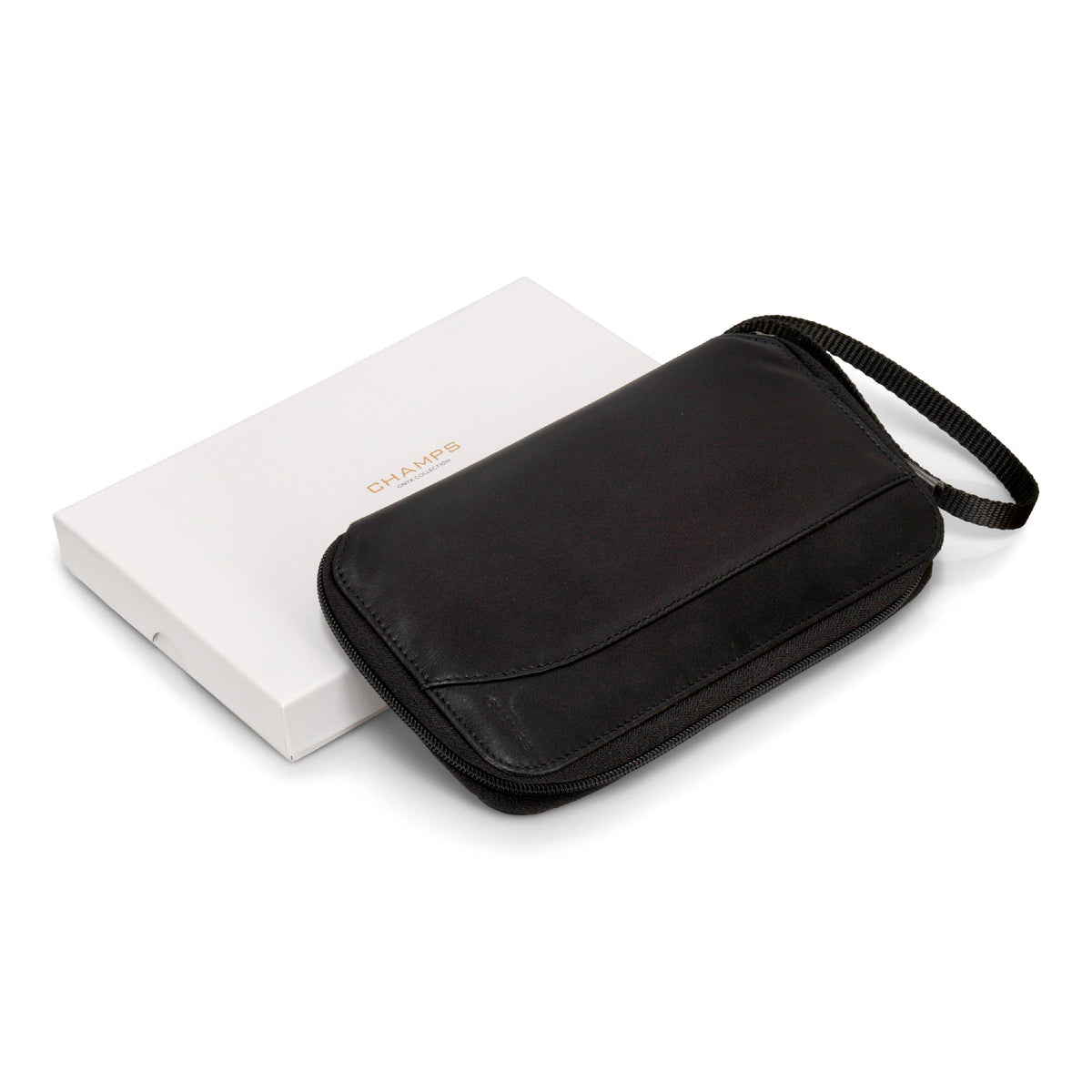 Onyx / Leather Multi Passport Case