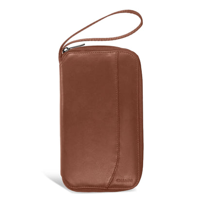 Onyx / Leather Multi Passport Case