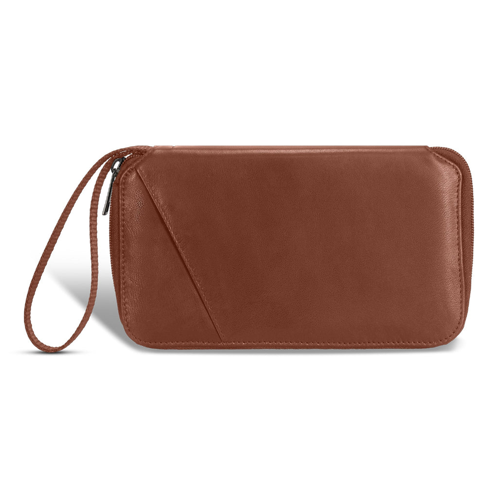 Onyx / Leather Multi Passport Case