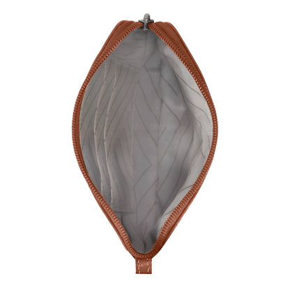 Onyx / Leather Wristlet