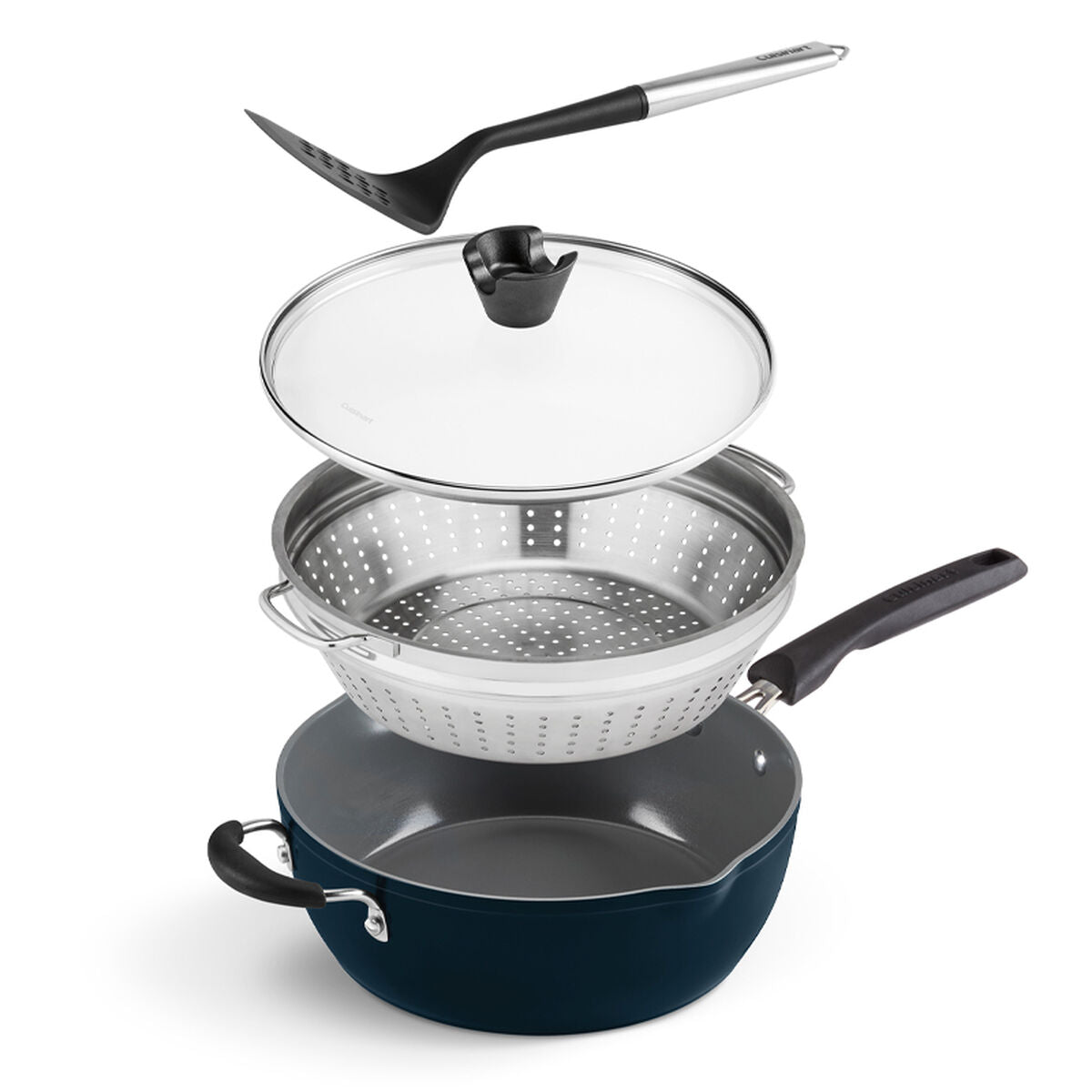 Cuisinart Preferred Pan 4 Piece Set - Navy