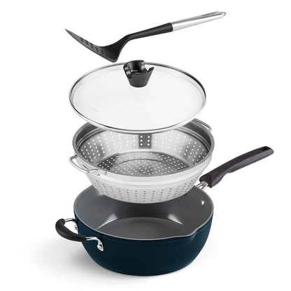 Cuisinart Preferred Pan 4 Piece Set - Navy