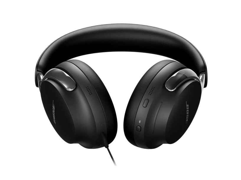 Bose QuietComfort Ultra Wireless Noise Canceling Over-Ear Headphones (Black, 2nd Gen)