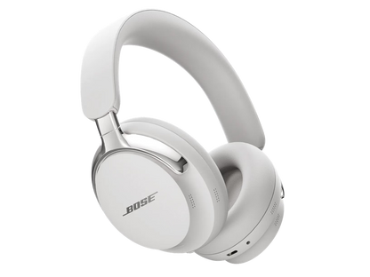 Bose QuietComfort Ultra Wireless Noise Canceling Over-Ear Headphones (White, 2nd Gen)