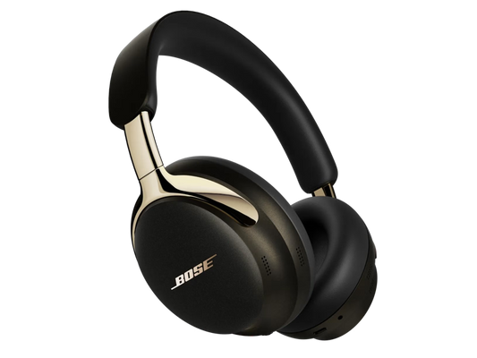 Bose QuietComfort Ultra Wireless Noise Canceling Over-Ear Headphones (Desert Gold, 2nd Gen)